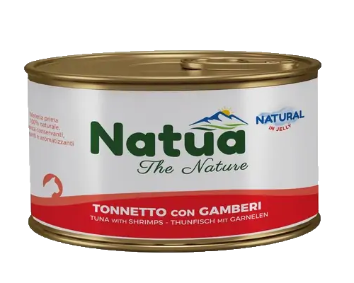 0502 Natua jelly cat tonnetto e gamberi 24x150 gr