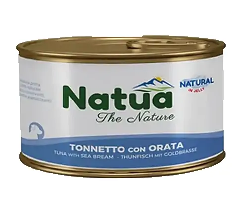 0551 Natua jelly dog tonnetto e orata 24x150 gr