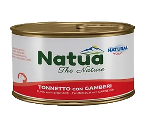 0552 Natua jelly dog tonnetto e gamberi 24x150 gr