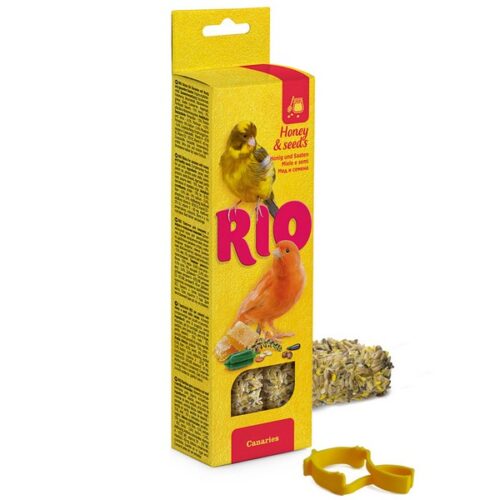 RIO STICK MIELE E SEMI CANARINI 2X40G