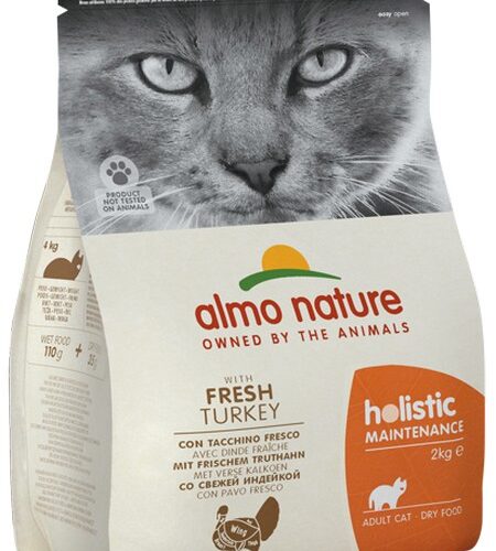 ALMO NATURE  HOLISTIC CAT DRY Maintenance  - Tacchino  2 Kg