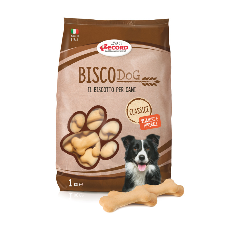 RECORD BISCODOG BISCOTTI CANE CLASSICI 1000 G - New Pet by New Pharm