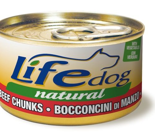 LIFEDOG 90g (lattina)   Bocconcini di manzo