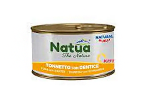 0250 Natua jelly cat kitten tonnetto con dentice 24x85 gr