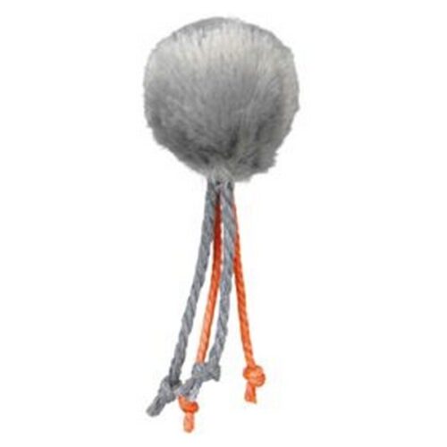 TRIXIE PALLINA,in PELUCHE,con CAMPANELLINO,con scatola in plastica,Ø4cm