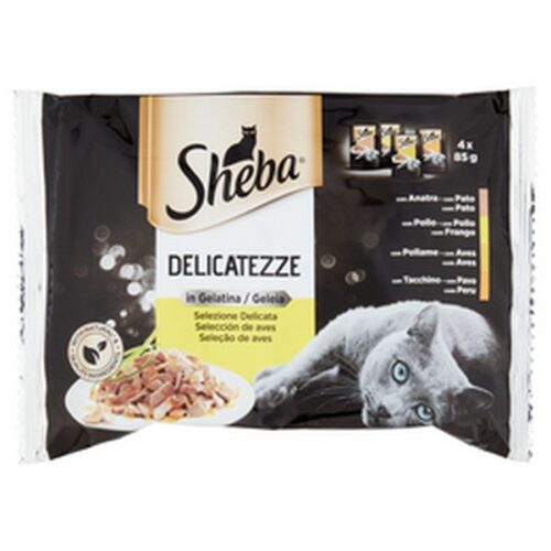 Sheba Delicatezze in gelatina Pollo 4 x 85gr