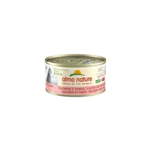 ALMO NATURE HFC CAT LATTINA Complete - Kitten - Salmone e Tonno 70G