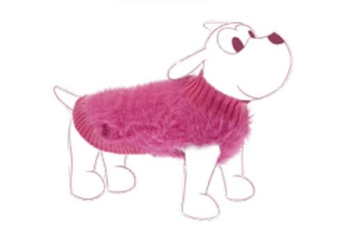 FERRIBIELLA  MAGLIONCINO BATUFFOLO 39CM FUCSIA