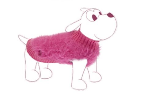 FERRIBIELLA  MAGLIONCINO BATUFFOLO 43CM FUCSIA