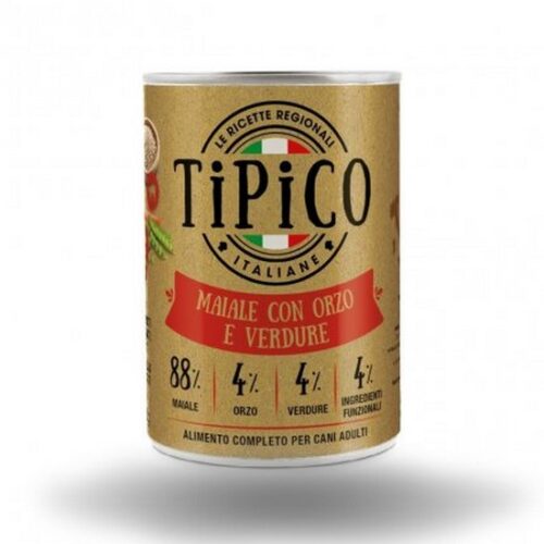 TIPICO MAIALE ORZO VERDURE 400 GR