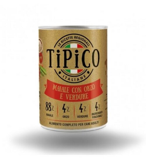 TIPICO MAIALE ORZO VERDURE 400 GR