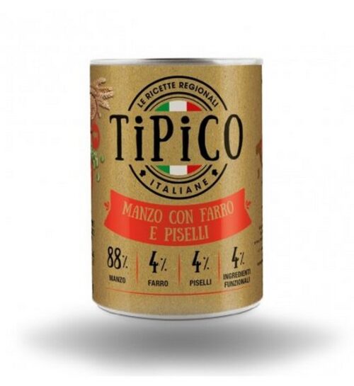 TIPICO MANZO FARRO PISELLI 400 GR
