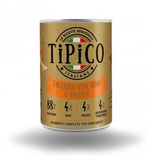 TIPICO TACCHINO RISO PATATE 400 GR