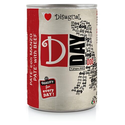 DISUGUAL D-Day UMIDO CANE MANZO 400 GR