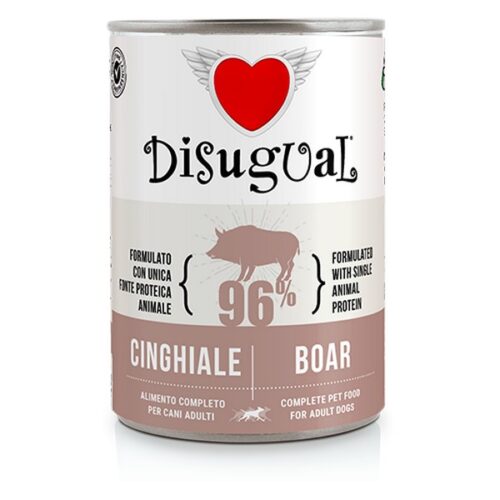 DISUGUAL UMIDO CANE CINGHIALE 400 GR