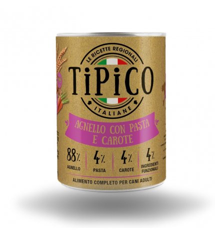 TIPICO AGNELLO PASTA CAROTE 400 GR