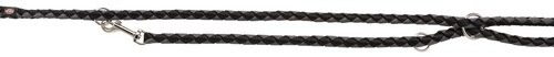 TRIXIE CAVO GUINZAGLIO ADDESTRAMENTO,S-M 2m/ø12mm,NERO/GRIGIO