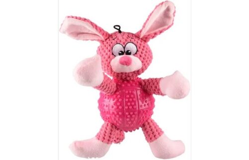 FLAMINGO GC CONIGLIO BESS + TPR ROSA 32CM