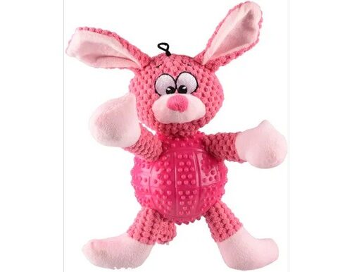 FLAMINGO GC CONIGLIO BESS + TPR ROSA 32CM