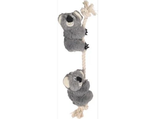 FLAMINGO GC HANGTA KOALA + CORDA GRIGIO S 40CM