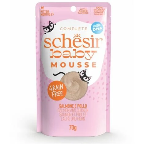SCHESIR BABY BST MOUSSE SALMONE 70GR/12