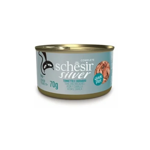 SCHESIR SILVER TONNO/SGOMBRO 70GR/12