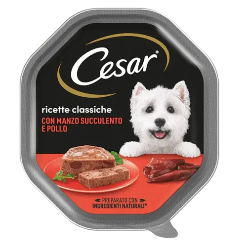 CESAR Ricette Classiche Manzo e Pollo 150gr