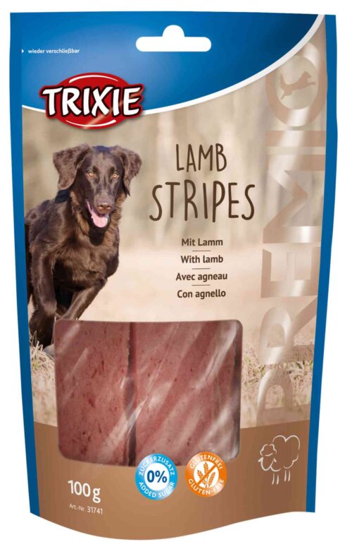 TRIXIE PREMIO LAMB STRIPES,100gr.