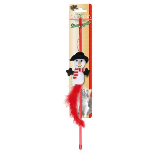 CAT&RINA NATALIZI STUZZICAGATTO PUPAZZO NEVE 47CM 47 CM