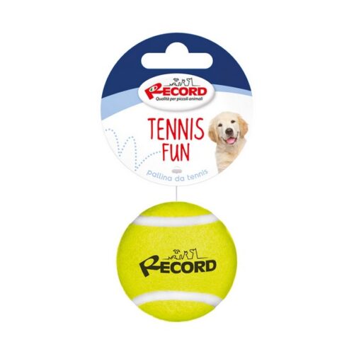 RECORD TENNIS FUN PALLINA TENNIS PICCOLA GIALLO 5 CM