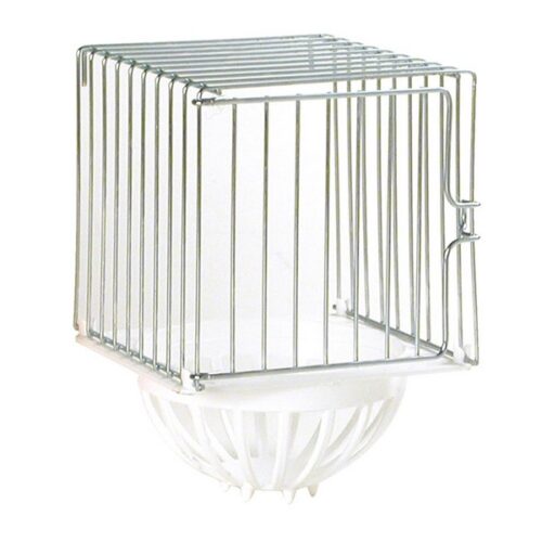 RECORD NIDO IN FERRO PER GABBIE UCCELLI 10X10X15 CM 80 G