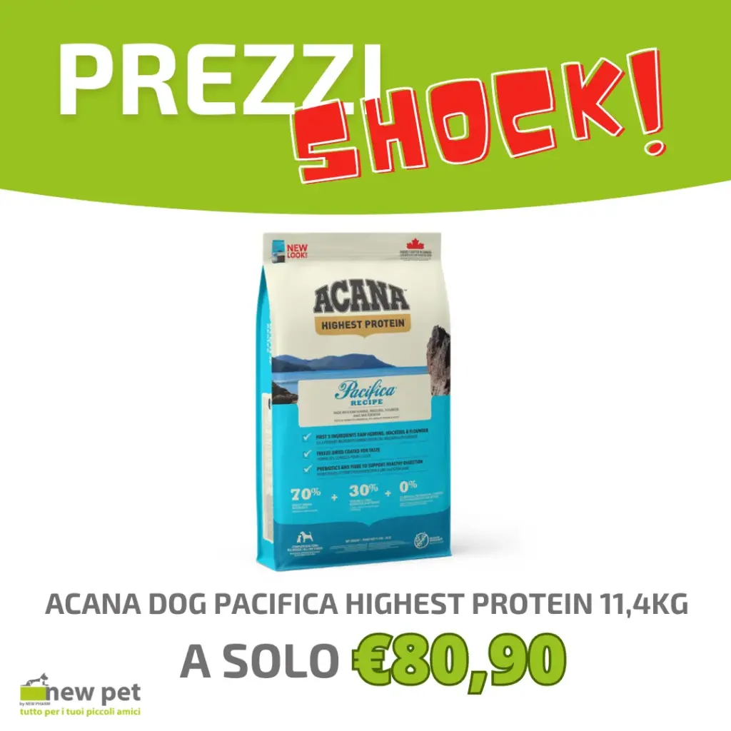 acana dog pacifica highest protein 11,4kg