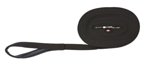 TRIXIE GUINZAGLIO perla CACCIA,5m/20mm,NERO