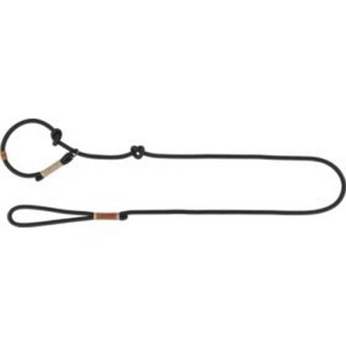 TRIXIE BE NORDIC GUINZAGLIO con SEMISTRANGOLO,L-XL:1.7m/ø13mm,NERO/SABBIA