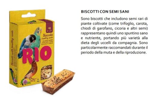 RIO BISCOTTI SEMI DELLA SALUTE5X7G