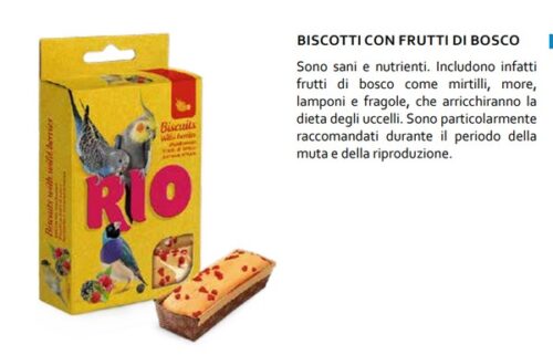 RIO BISCOTTI FRUTTI DI BOSCO 5X7G