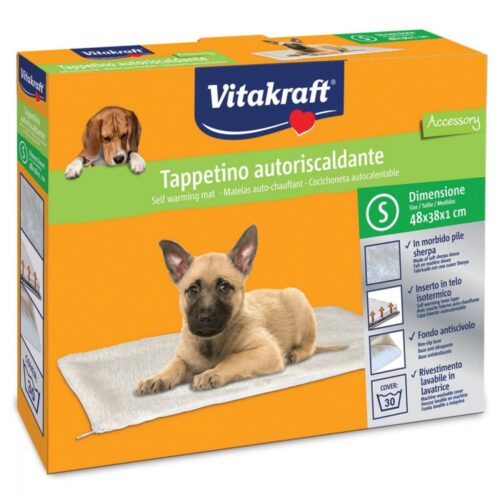 VITAKRAFT Cani/Gatti Comfort Tappetino auto-riscaldante 48x38 cm