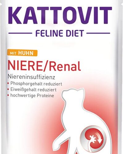 KATTOVIT FELINE DIET BUSTA Renal chicken 85 g pouch