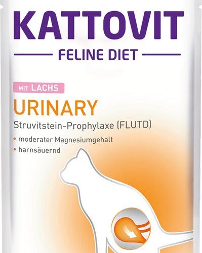 KATTOVIT FELINE DIET BUSTA Urinary salmon 85 g pouch