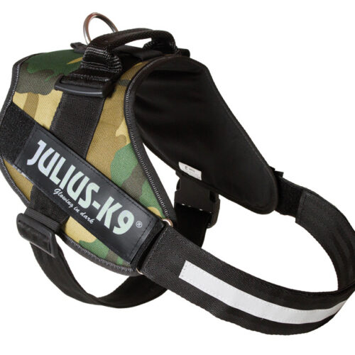 JULIUS K9 IDC POWERHARNESS PETTORINA CAMOUFLAGE 3 82 115,CM 40 70KG