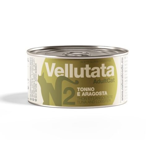 NATURAL CODE TONNO E ARAGOSTA V2 Vellutate Lattina gatto 85g