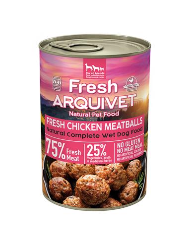 ARQUIVET FRESH UMIDO CANE 400 GR ADULT POLPETTE PO/CA/PI
