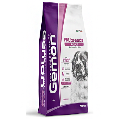 Gemon ALL BREEDS adult con maiale 15 kg