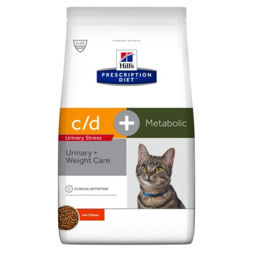 HILL'S PD Fel c/d Uri Strs+Meta 6x1.5kg cs