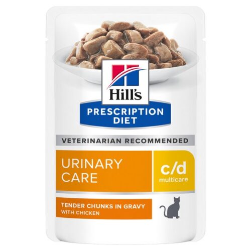 HILL'S PD Feline c/d Chicken 12x85g cs