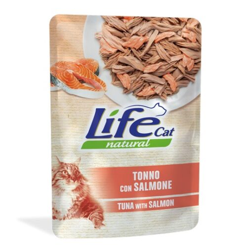 LIFECAT Tonno con Salmone  70g