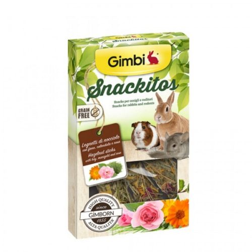 GIMBI SNACKITOS LEGNETTI DI NOCCIOLO 3PZ