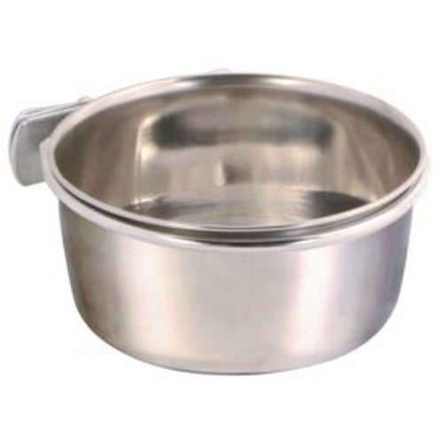 TRIXIE CIOTOLA in ACCIAIO INOX con SUPPORTO a VITE,900ml/Ø14cm