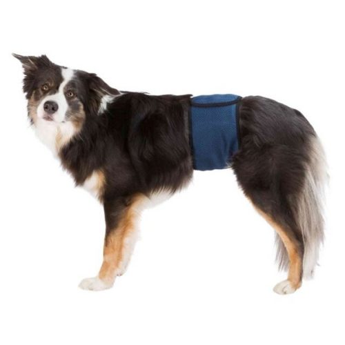 TRIXIE PANNOLINI per CANI MASCHI,LAVABILI,TG.M,BLU SCURO