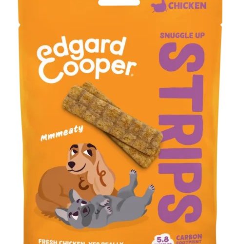 EDGARD & COOPER DOG E AD STRIPS CHICKEN 0.075 KG